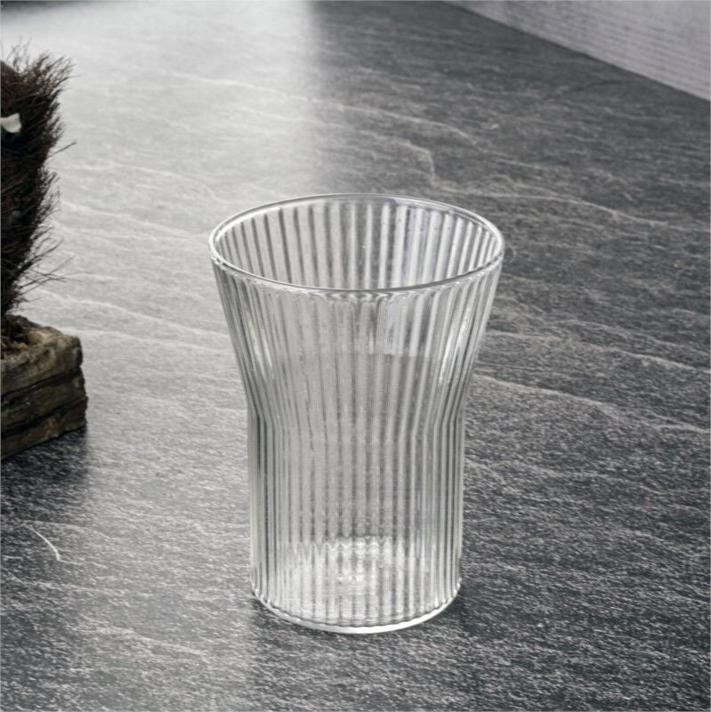 BARDAK CAM ÇİZGİLİ 320ML