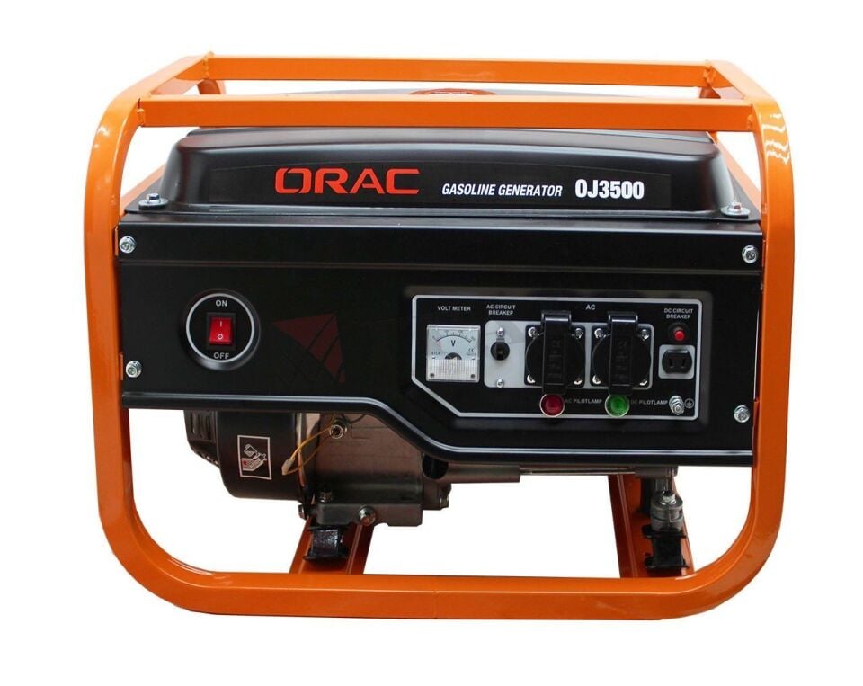 JENERATÖR BENZİNLİ MARŞLI ORAC 2.5 KW(3,13 KVA)