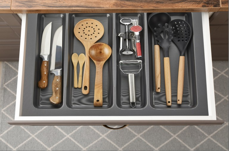 KEPÇELİK ÇEKMECE İÇİ ANTRASİT 56*49CM TP