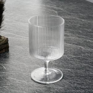 BARDAK KADEH CAM ÇİZGİLİ 250ML