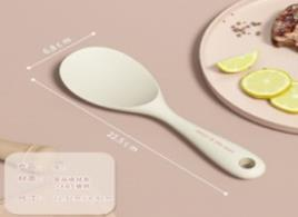 KAŞIK SPATULA PLASTİK KREM 22.5 CM