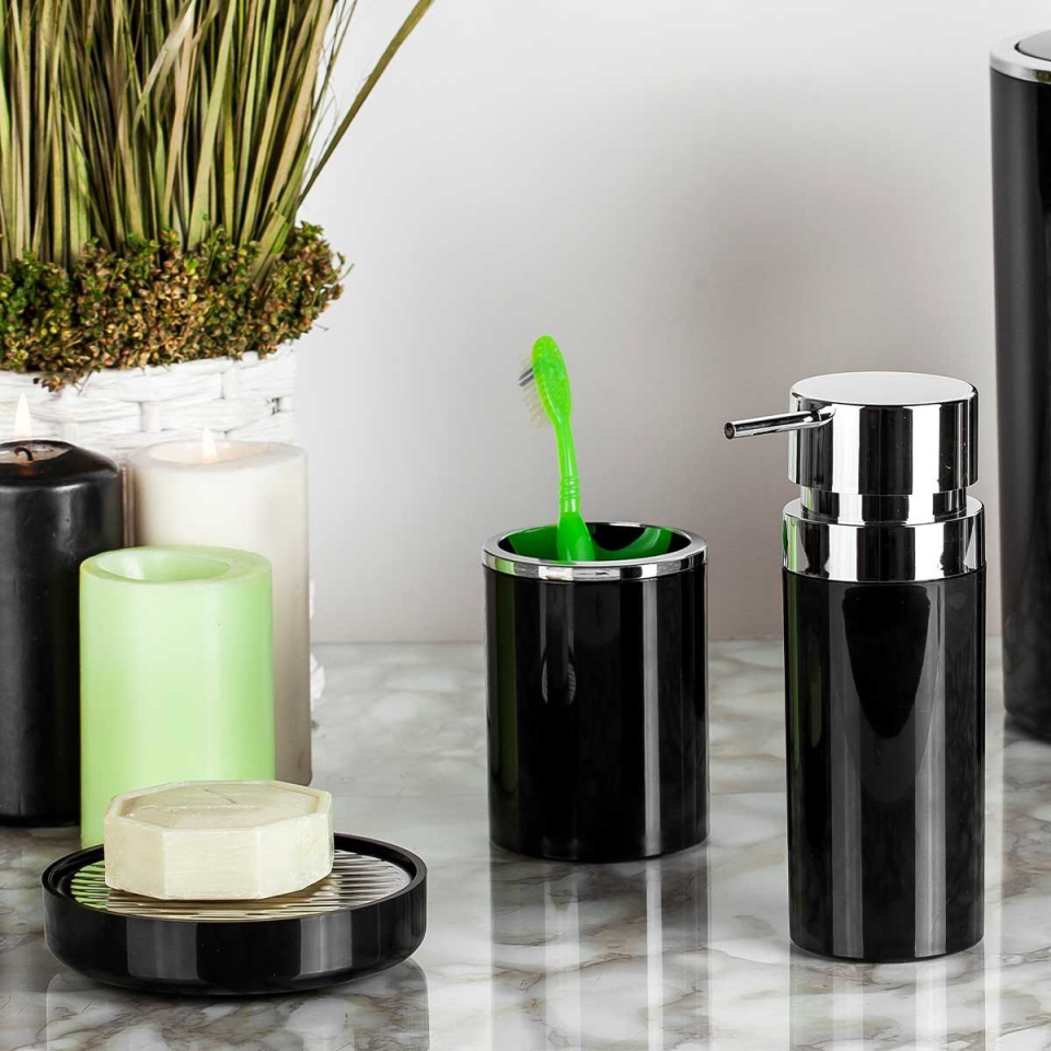 ORT-BANYO SETİ LENOX SİYAH