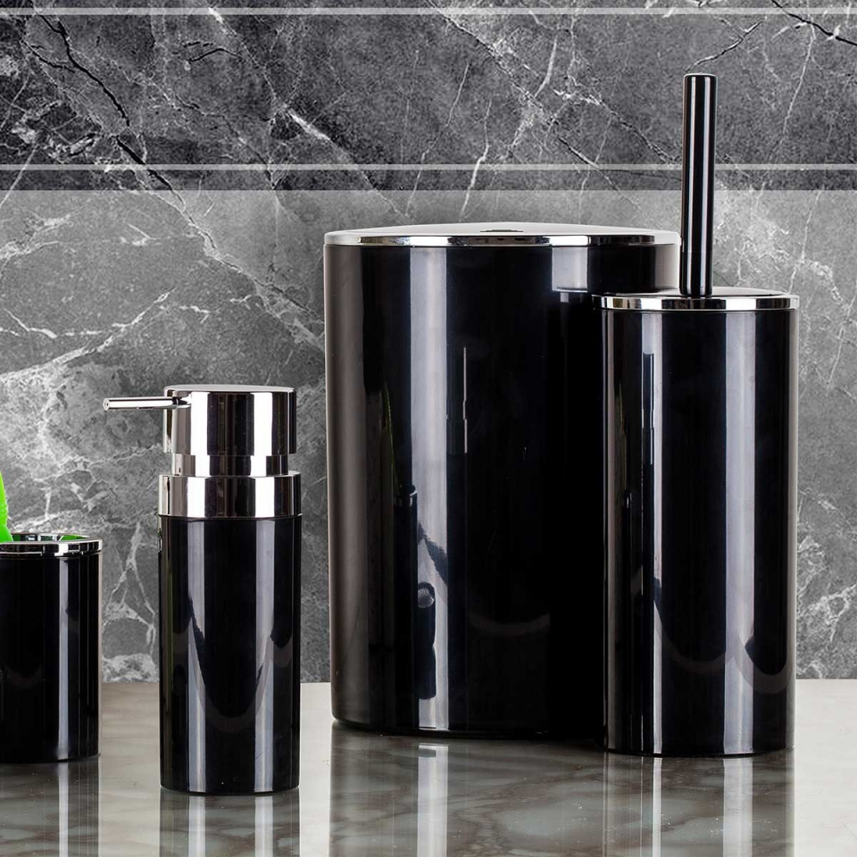 ORT-BANYO SETİ LENOX SİYAH