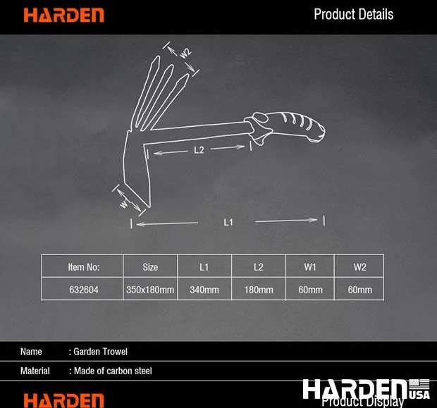 ÇATAL ÇAPA 340X180MM SİYAH