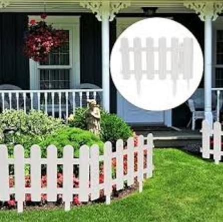 PLASTİK BAHÇE ÇİTİ 200X21 CM (KAZIKSIZ ÖLÇÜ)