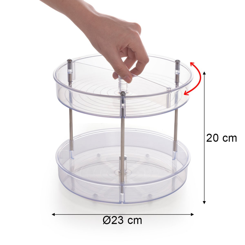 DÖNER RAF İKİ KATLI ŞEFFAF ELPİDA TP