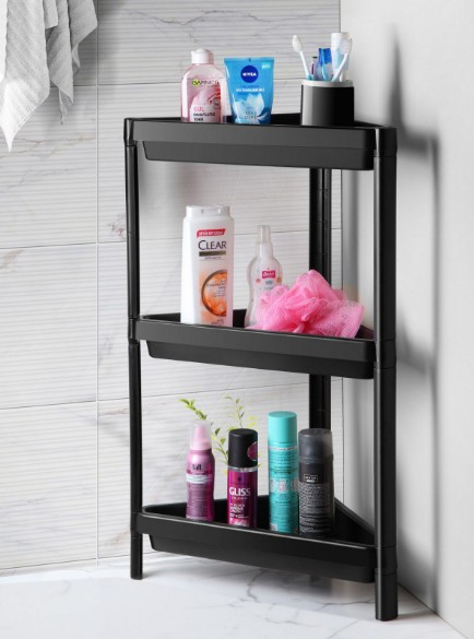 RAF ÜNİTESİ ÜÇGEN BEYAZ / SİYAH