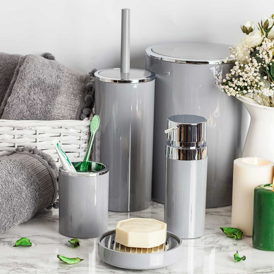 BANYO SETİ GRİ LENOX TP