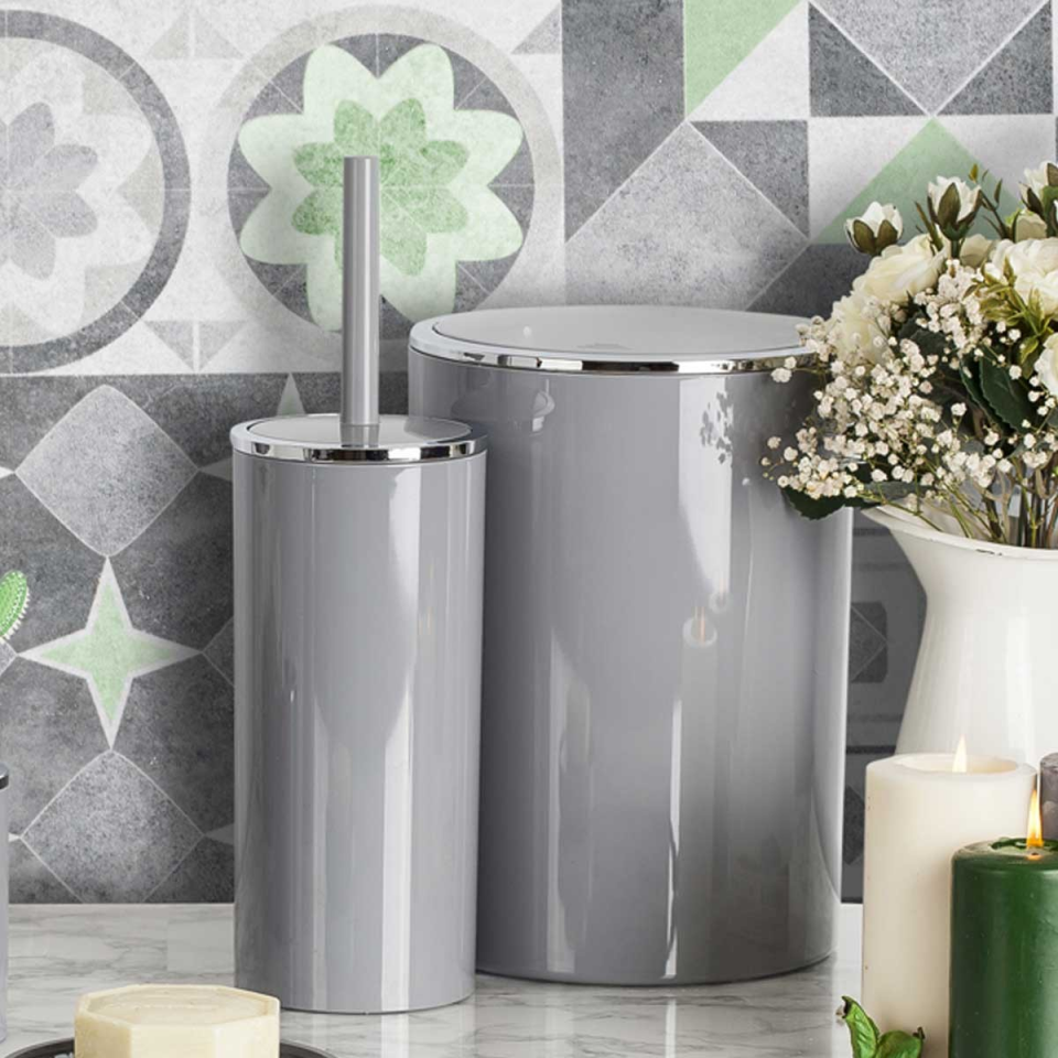 ORT-BANYO SETİ GRİ LENOX TP