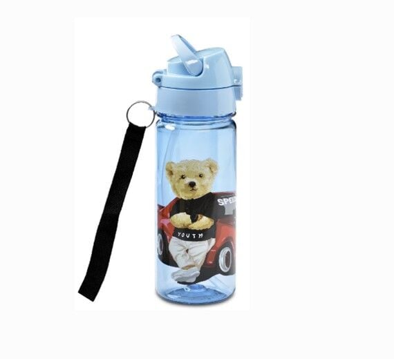 SU ŞİŞESİ POLİKARBONAT PİPETLİ 500 ML