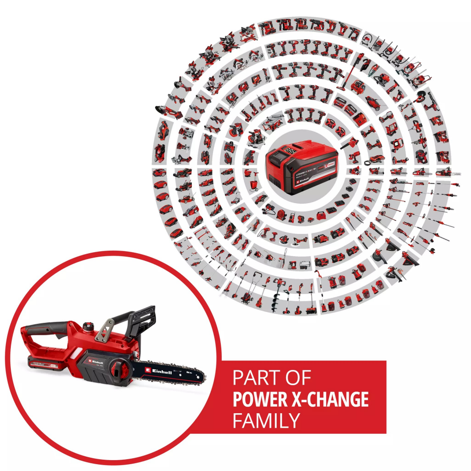 NET*/AKÜLÜ AĞAÇ KESME GE-LC 18/25 Li Kit (1x3,0Ah)