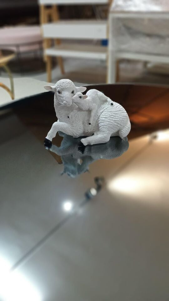 BİBLO ANNE ÇOCUK KUZU SEVİMLİ