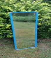 AYNA BOY RENKLİ PLASTİK KENAR 33x123 CM