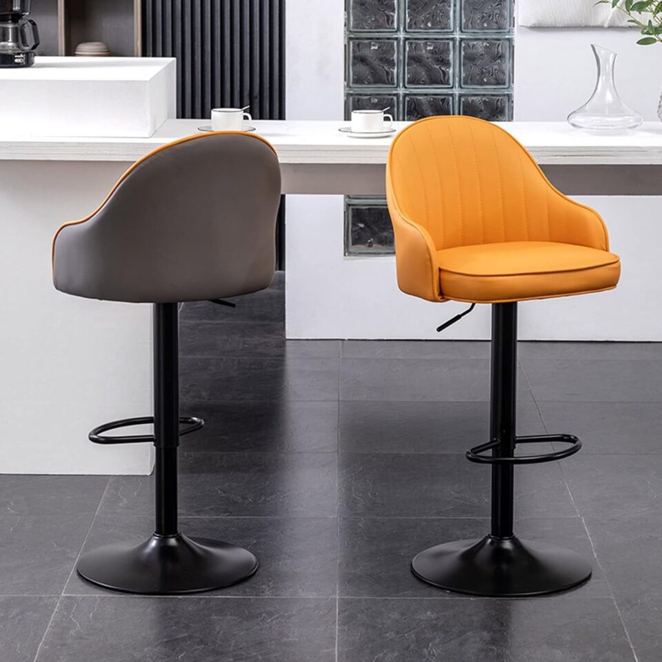 BAR SANDALYESİ MİNİ KOLTUK MODEL SARI