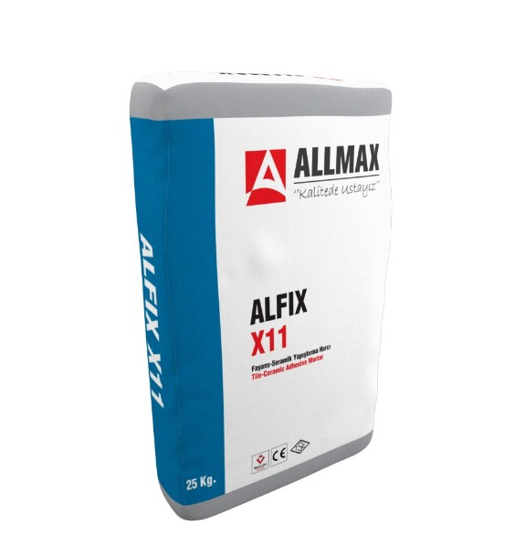 NET/FAYANS-SERAMİK YAPIŞTIRICI GRİ25KG PLT/64AD TP