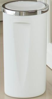 ÇÖP KOVASI 35 LT PLASTİK KAPAK BEYAZ LENOX