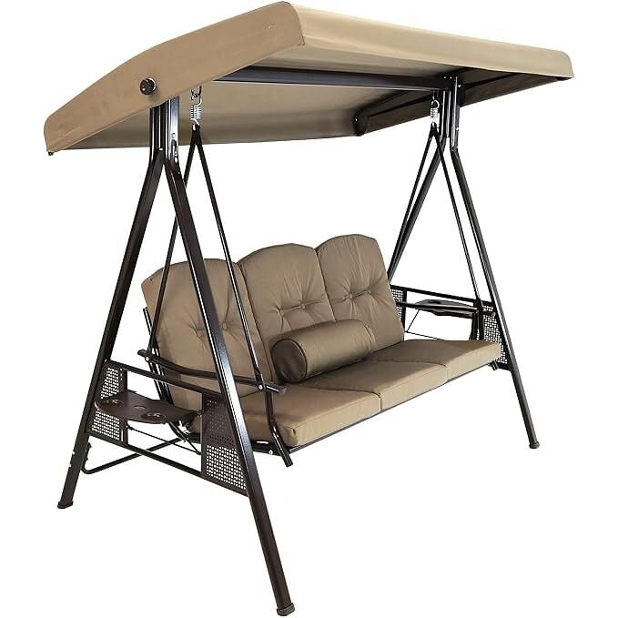 SALINCAK BAHÇE MİNDERLİ KREM 199X57X25