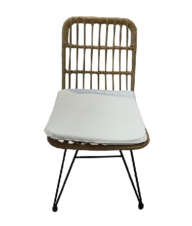 MASA SETİ +4 SANDALYE KAFES SİYAH AYAKLI