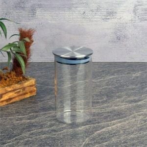 KAVANOZ METAL KAPAKLI CAM 300 ML