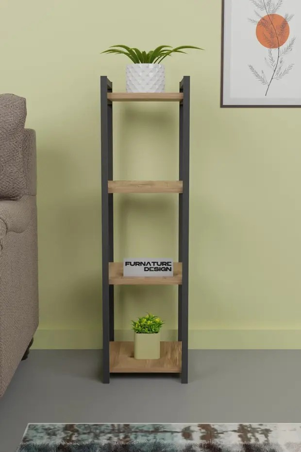 RAF ÇOK AMAÇLI 4 KATLI ÇAM 33x28x100CM