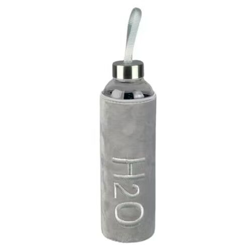 MATARA CAM H2O PELUŞ KILIFLI 500ML MIX