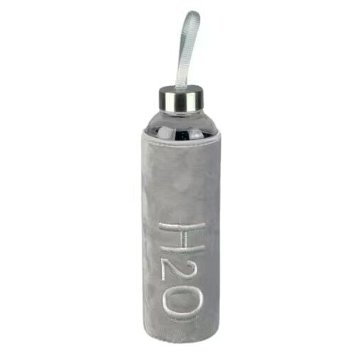 MATARA CAM H2O PELUŞ KILIFLI 500ML MIX