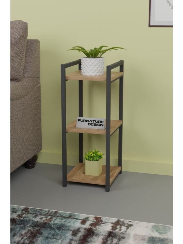 RAF ÇOK AMAÇLI 3 KATLI ÇAM 33x28x70CM