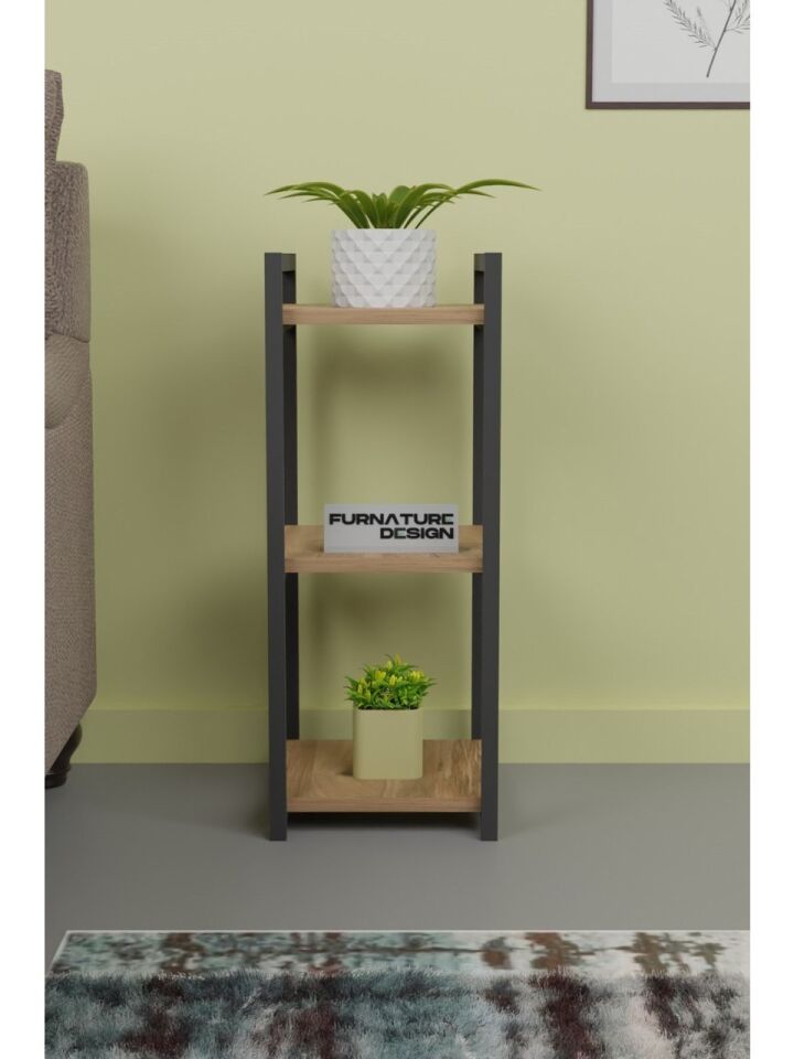 RAF ÇOK AMAÇLI 3 KATLI ÇAM 33x28x70CM