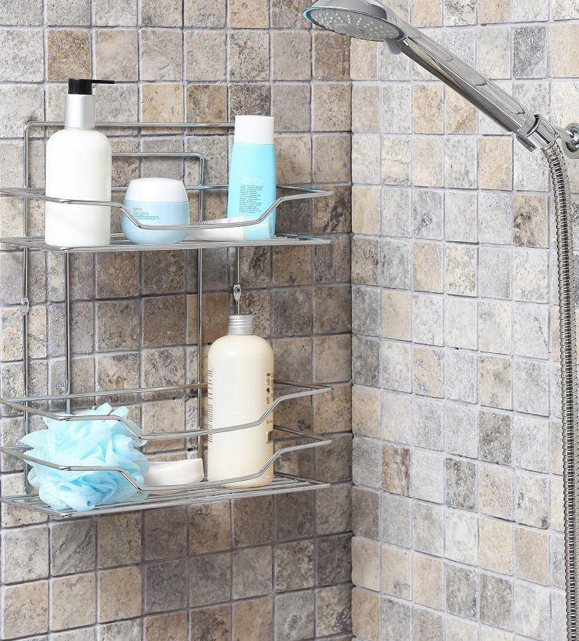 ŞAMPUANLIK 2 KATLI PASLANMAZ ÇELİK FEST DÜZ