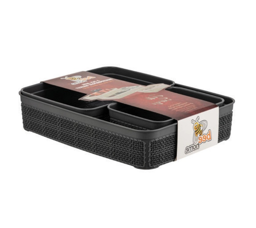 SEPET ÇOK AMAÇLI JÜT 3LÜ SET 1,5/2,5/5LT ANT