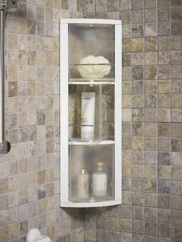 ŞAMPUANLIK KÖŞE DÖNER RAF ŞEFFAF