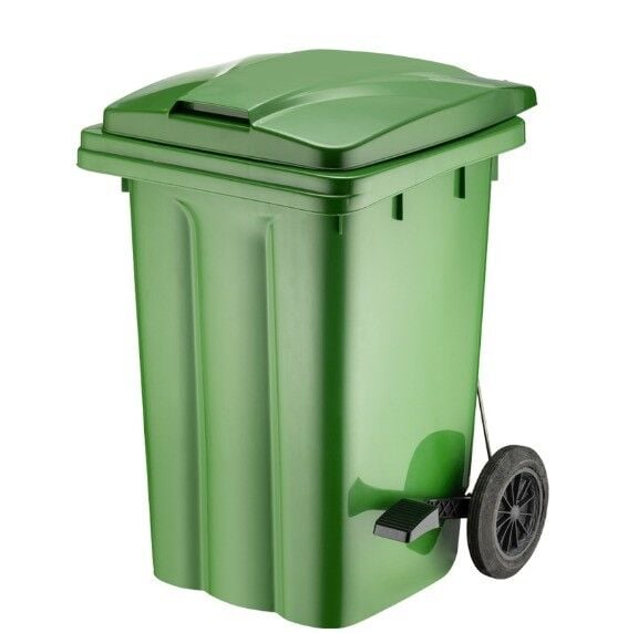 ÇÖP KONTEYNERİ PEDALLI 80 LT