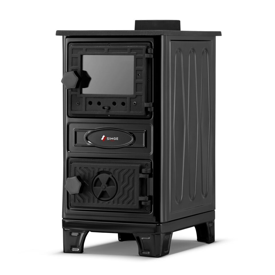 SOBA CAMLI SİYAH EKO 315X441X635MM