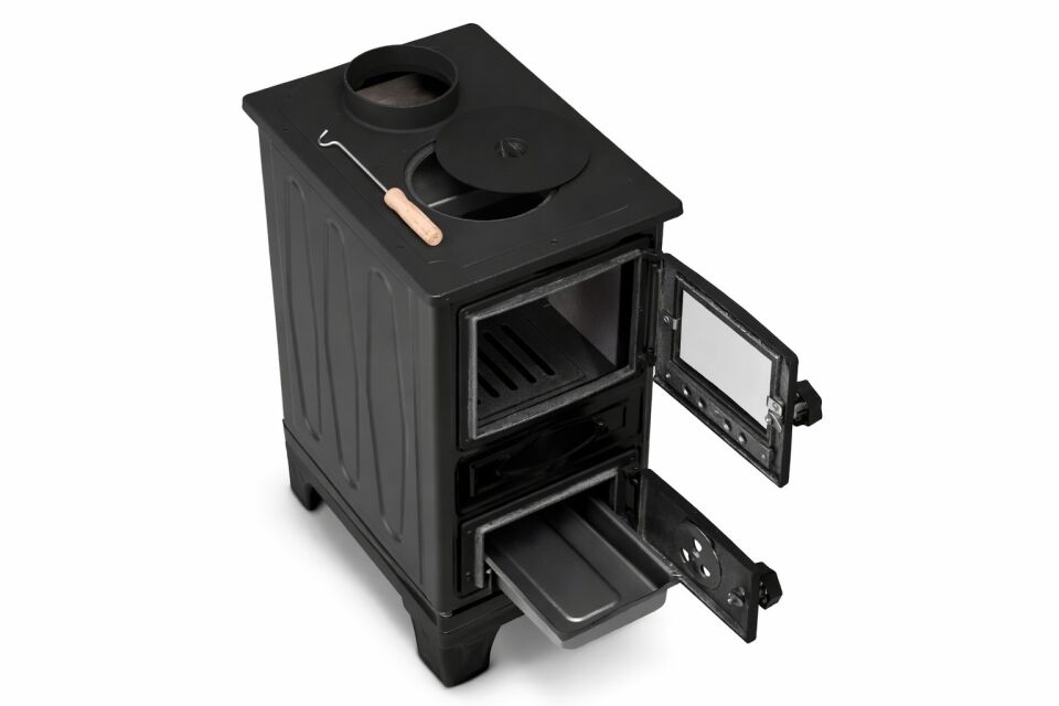 SOBA CAMLI SİYAH EKO 315X441X635MM