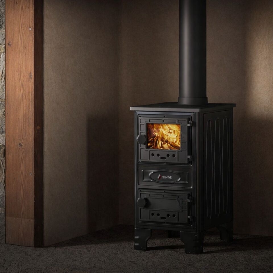 SOBA CAMLI SİYAH EKO 315X441X635MM