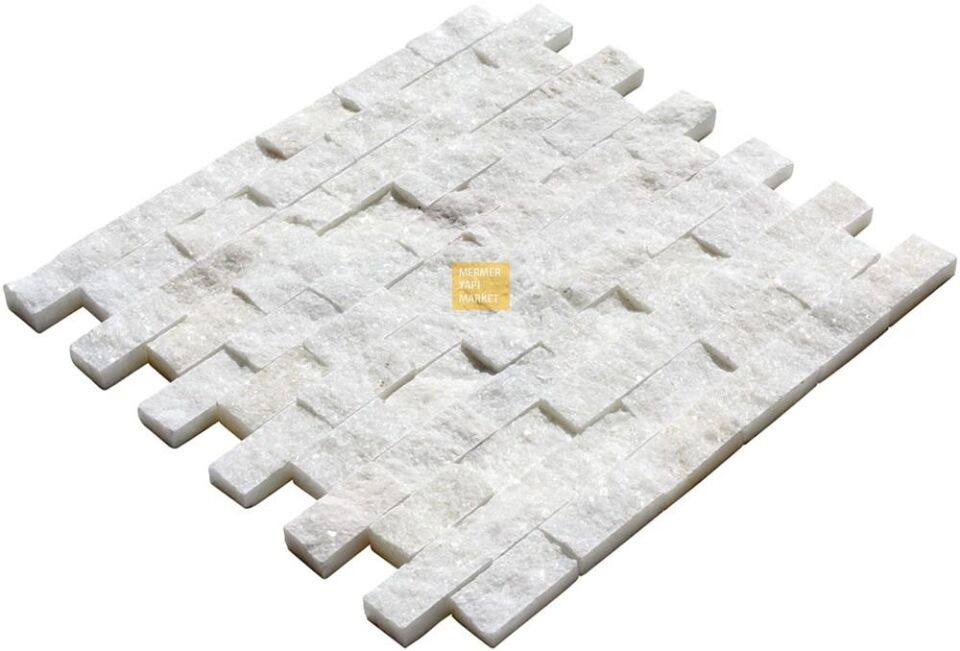 PATLATMA MOZAİK  MUĞLA BEYAZ 0,523m2/PK TP