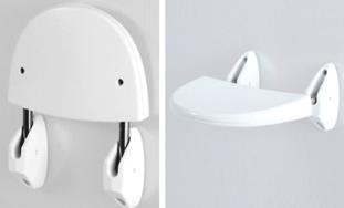 OTURAK KATLANIR 35X25CM  ENGELLİ BEYAZ