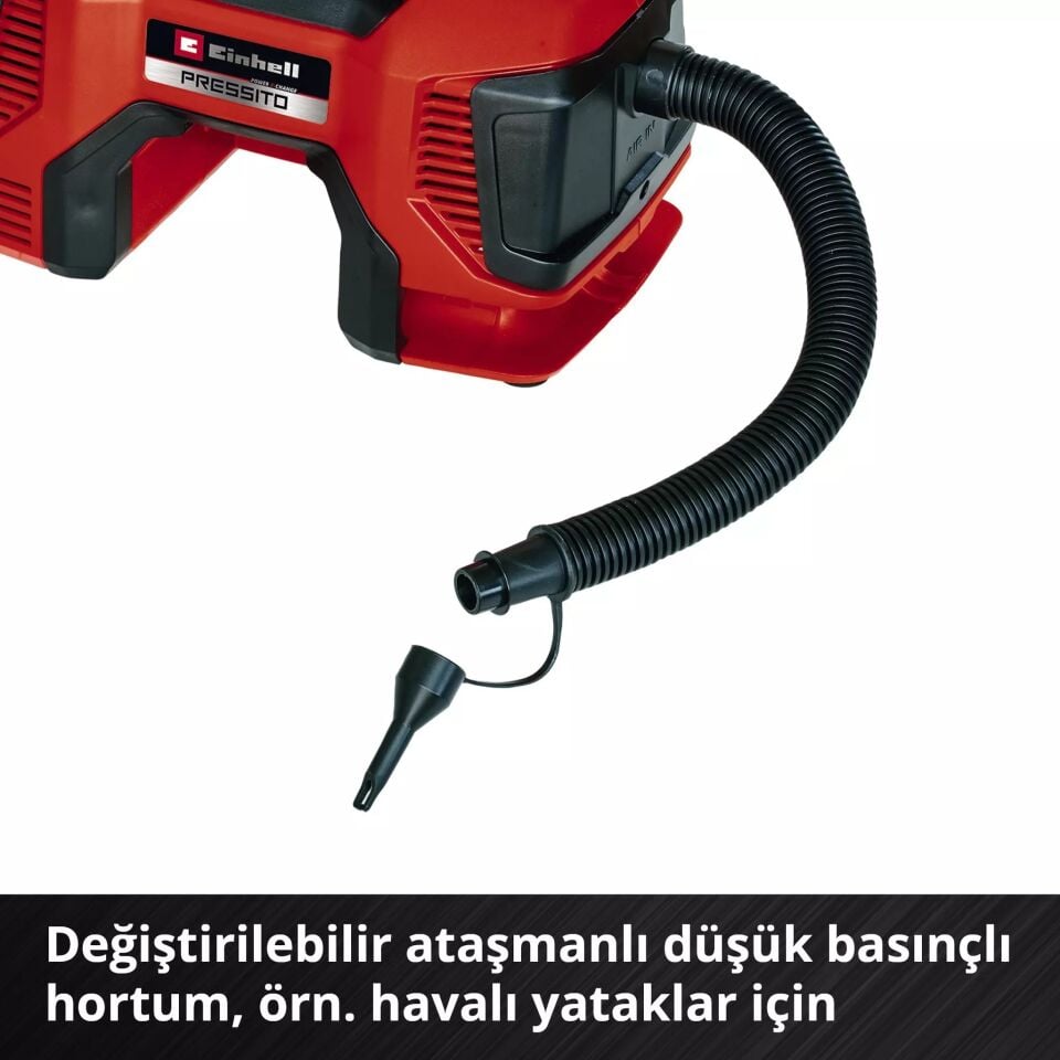 AKÜLÜ KOMPRESÖR PRESSITO 18/21 10,5 BAR 18V