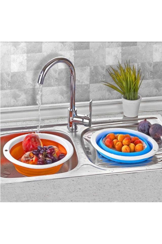 SÜZGEÇ YUVARLAK KATLANABİLİR AKORDİYON