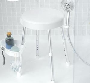 BANYO TABURESİ YUVARLAK APOLLO