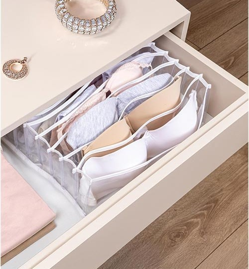 DÜZENLEYİCİ SÜTYEN TRANSPARAN 8 HÜCRELİ 36x29x12CM