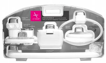 BANYO SETİ 6 LI BEYAZ P.NOVA