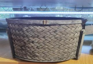 SAKSI ÖRGÜ HASIR GRİ NO1 26*23.5