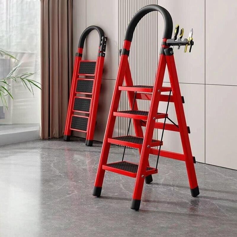 MERDİVEN PRATİK OVAL BAŞ GENİŞ 4 BASAMAK 1.5M TP