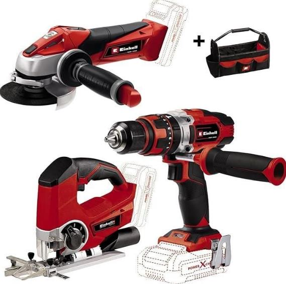 AKÜLÜ VİDALAMA+AVUÇ TAŞLAMA+DEKUPAJ TESTERE SET