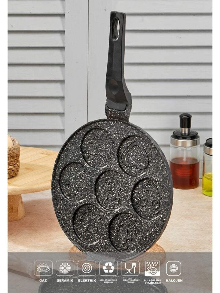 PANKEK KRİSTAL EMOJİ DÖKÜM 26CM