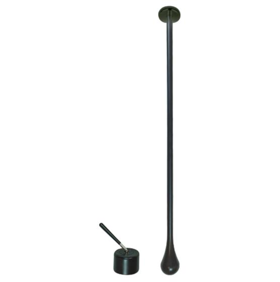 MİNİMAL TAVANDAN LAVABO BATARYASI MAT SİYAH