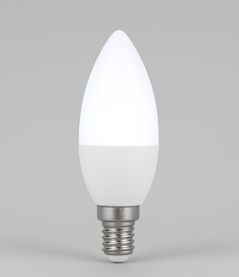 LED AMPÜL AVİZE  SARI  IŞIK BURGU E14 5W 2700K