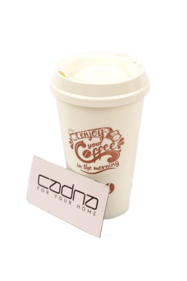 KAHVE BARDAĞI KAPAKLI PLASTİK