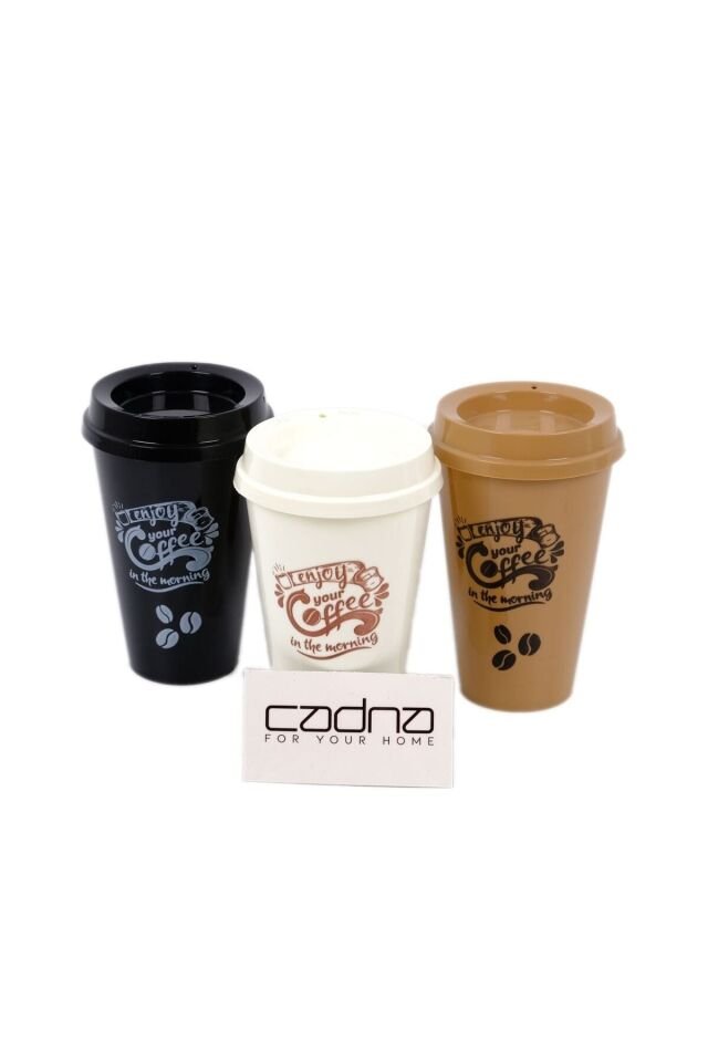 KAHVE BARDAĞI KAPAKLI PLASTİK